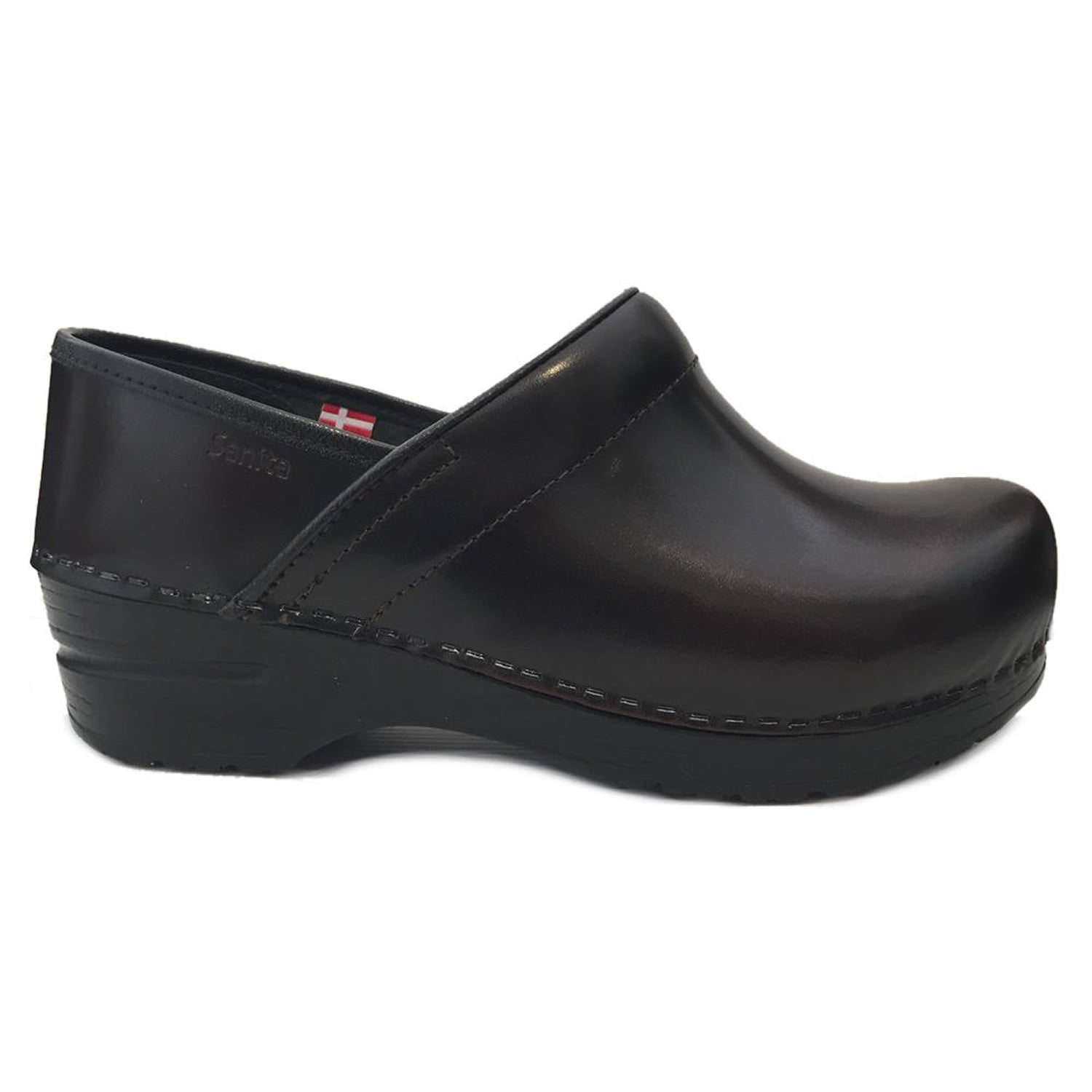 Sanita Professional Cabrio WIDE Clogs in Dark Brown (457611)