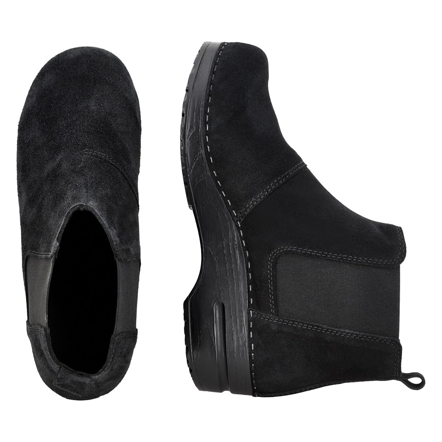 Sanita Vaika Suede Chelsea Boot in Black (471125)