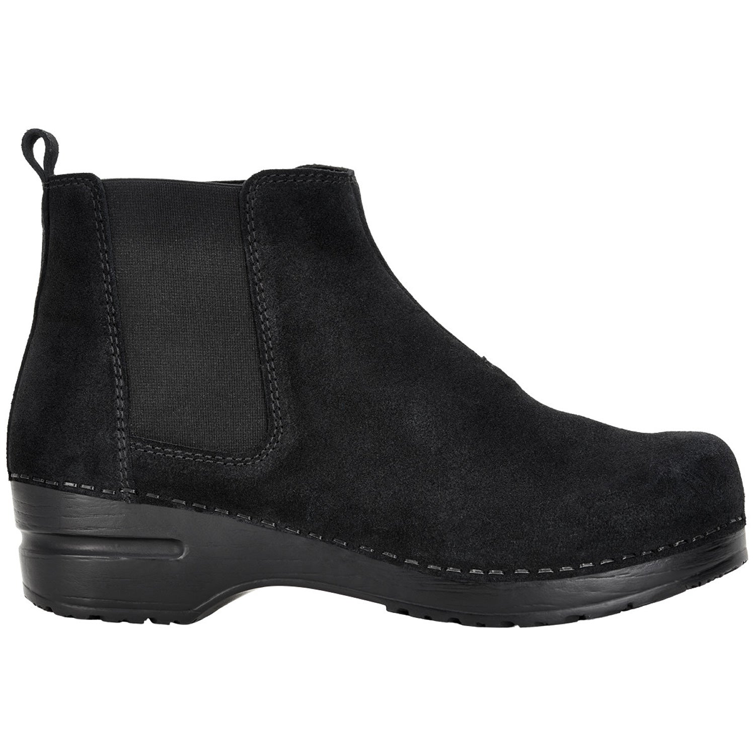 Sanita Vaika Suede Chelsea Boot in Black