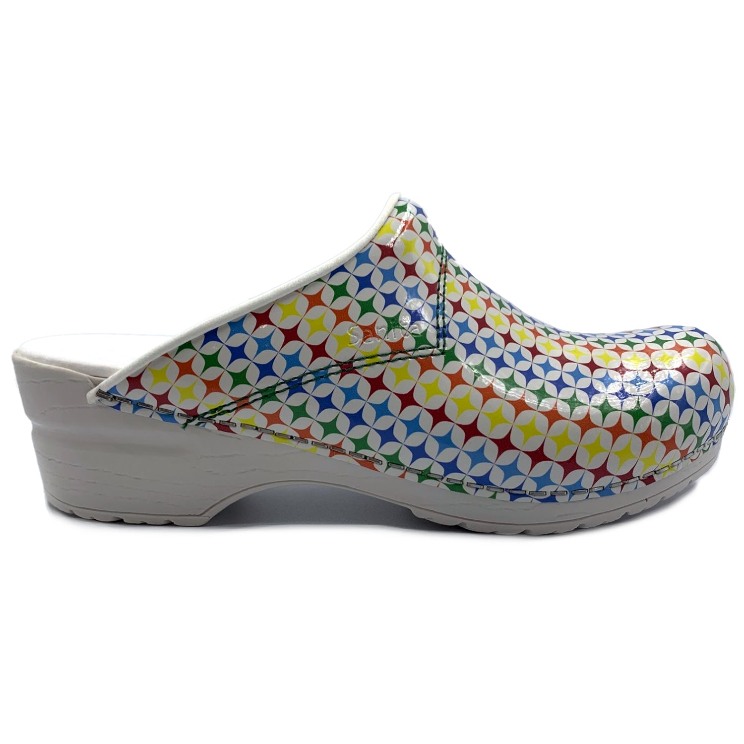 Sanita Colourfall Fun Clogs in Multicolour 101543314