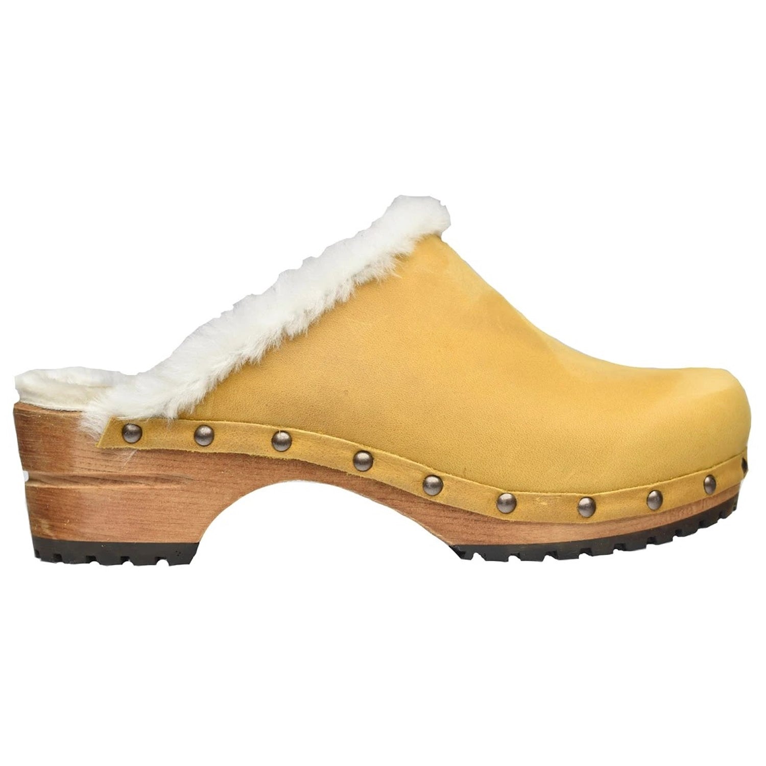 Sanita Hese Winter Clog in Mustard