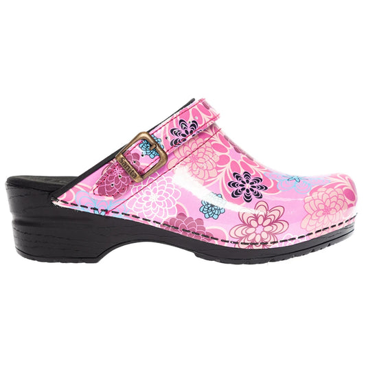 Sanita Inasso Floral Clogs