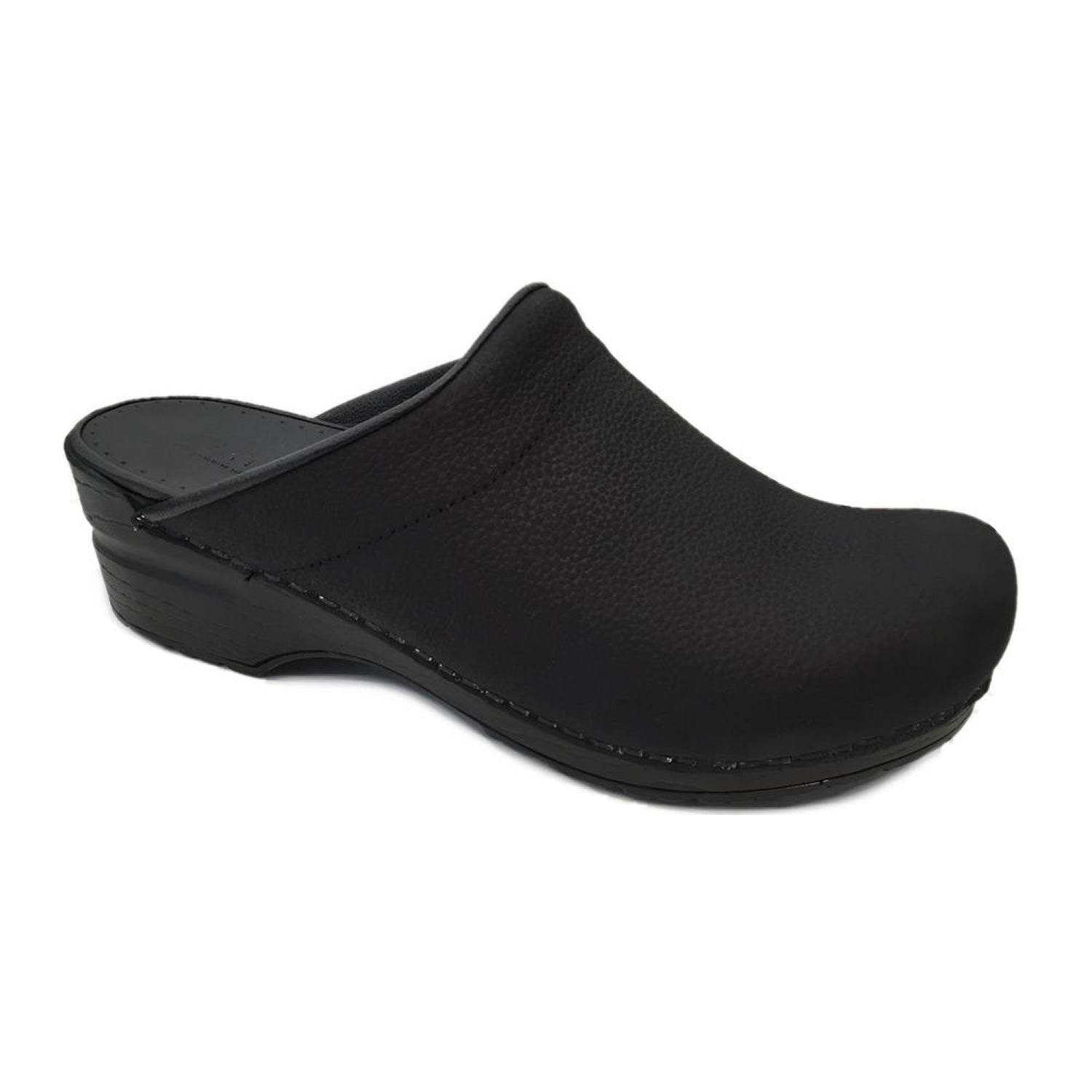 Sanita Karl Danish Clogs in Black (450250)