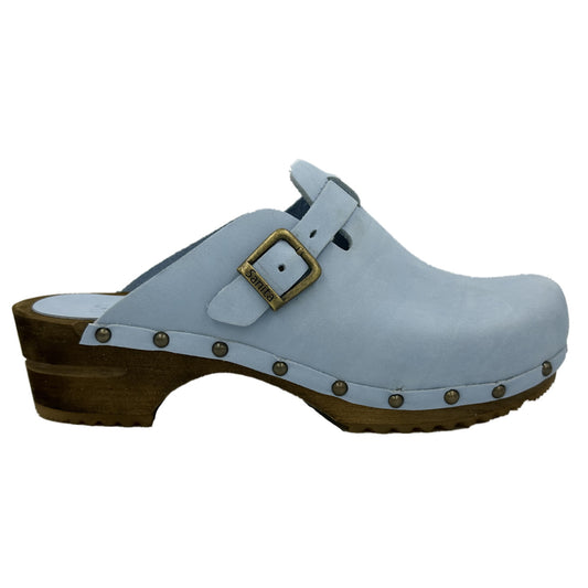Sanita Kristel Traditional Clogs in Sky Blue 455205