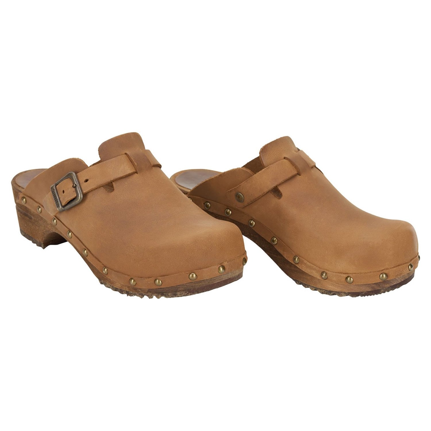Sanita Kristel Traditional Clogs in Cognac (455205)