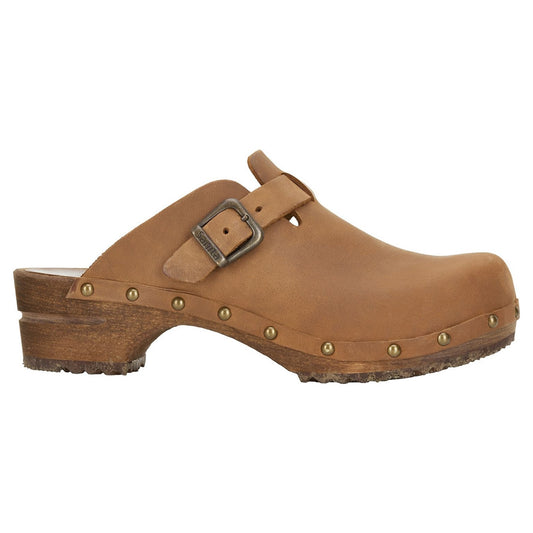 Sanita Kristel Traditional Clogs in Cognac (455205)