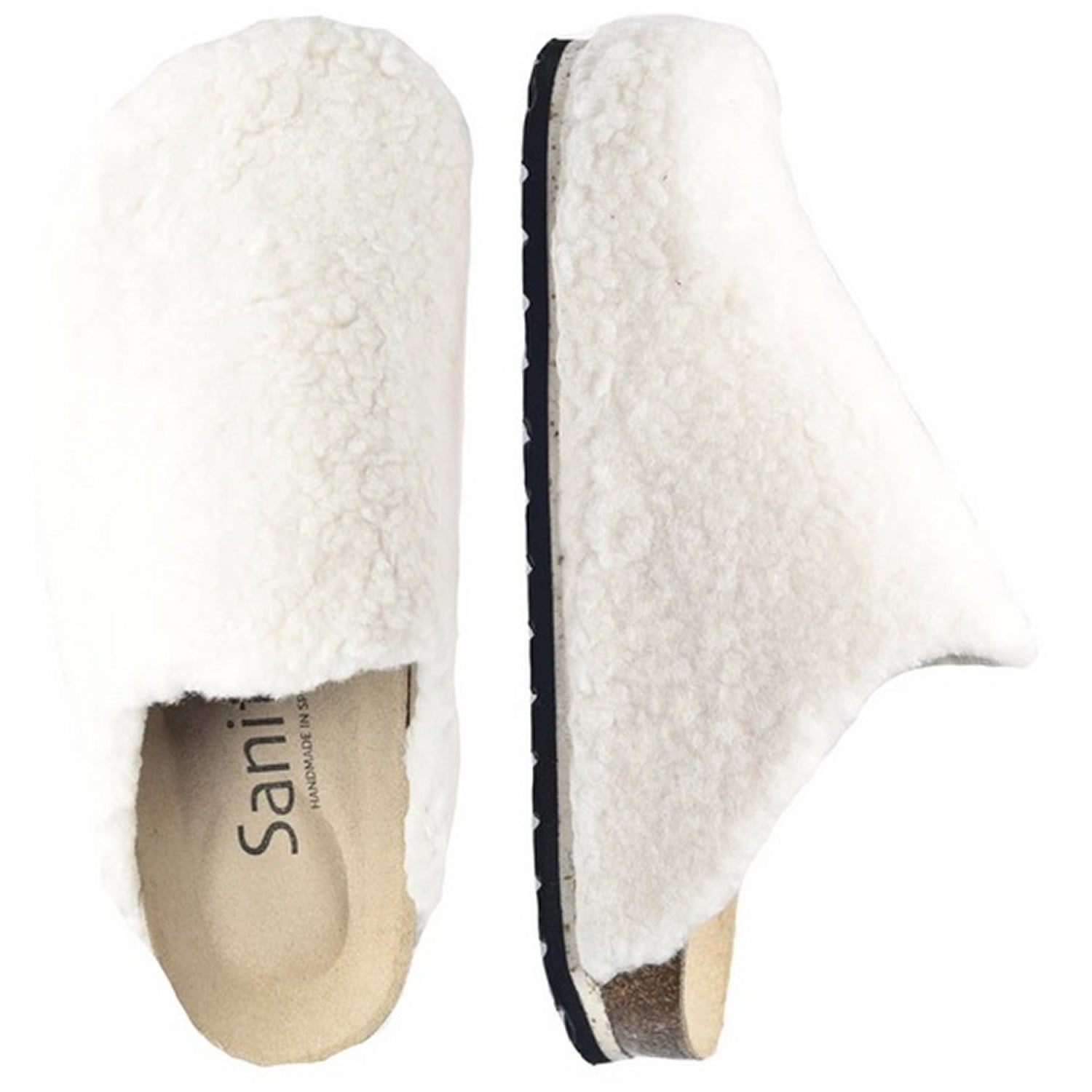 Sanita Saalbach Clog Slippers Off-White 480091