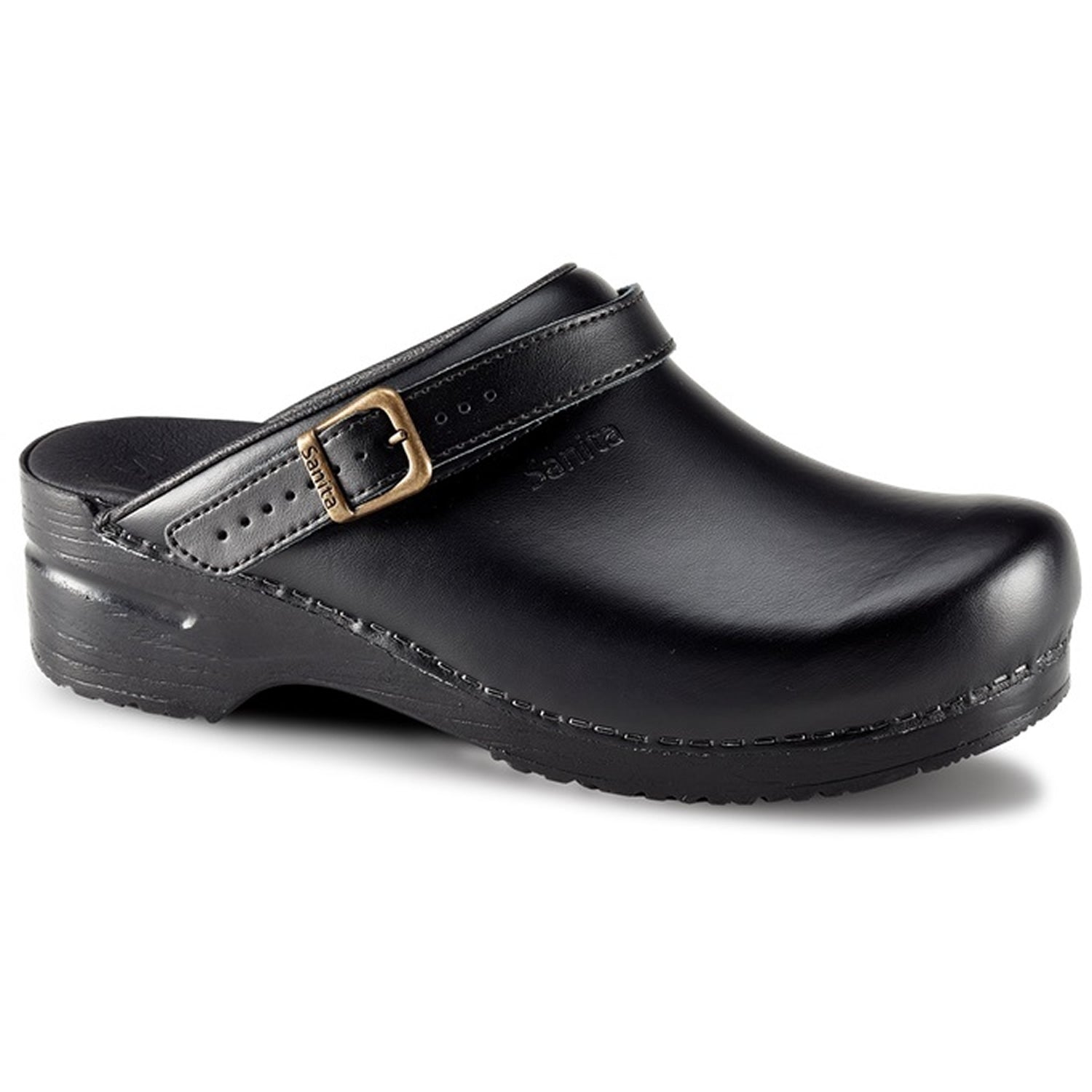 Sanita San Flex Occupational Clogs in Black 1500038