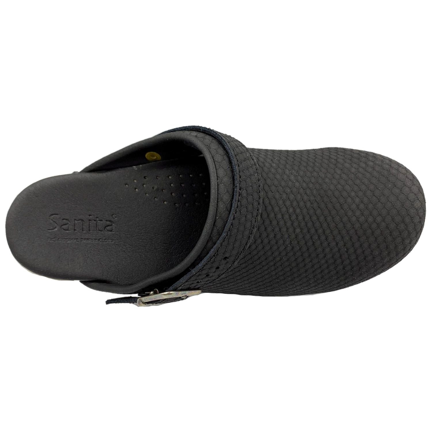 Sanita San Flex Hex Clogs in Black (1500138)