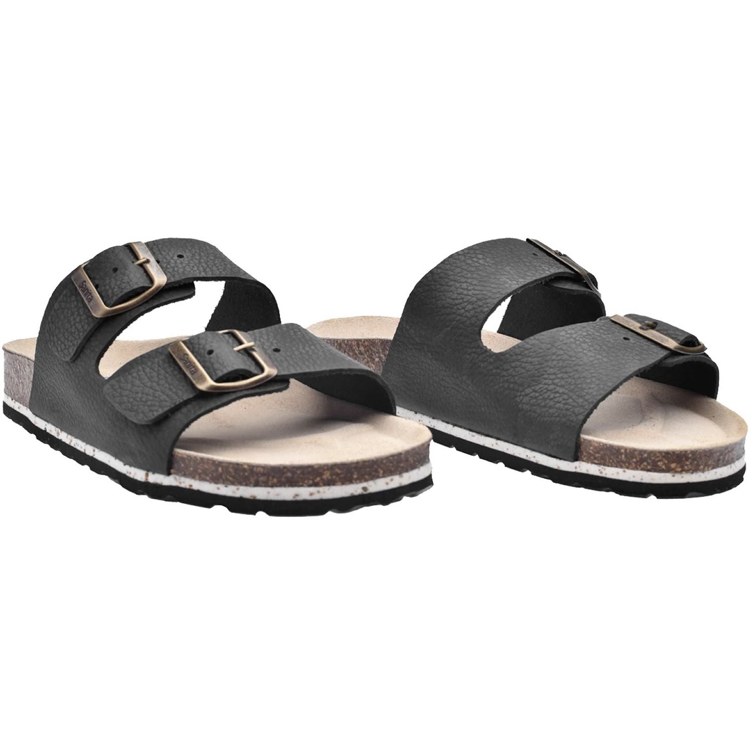Sanita Ibiza Bio Sandals in Black (480001)