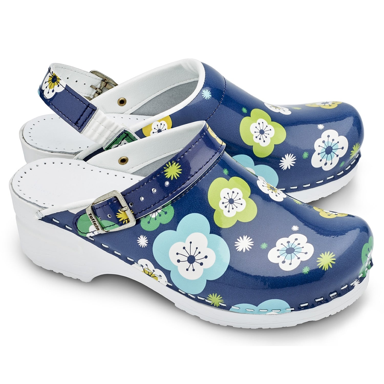 toffeln Flexi Klog 0724 Blue Flower