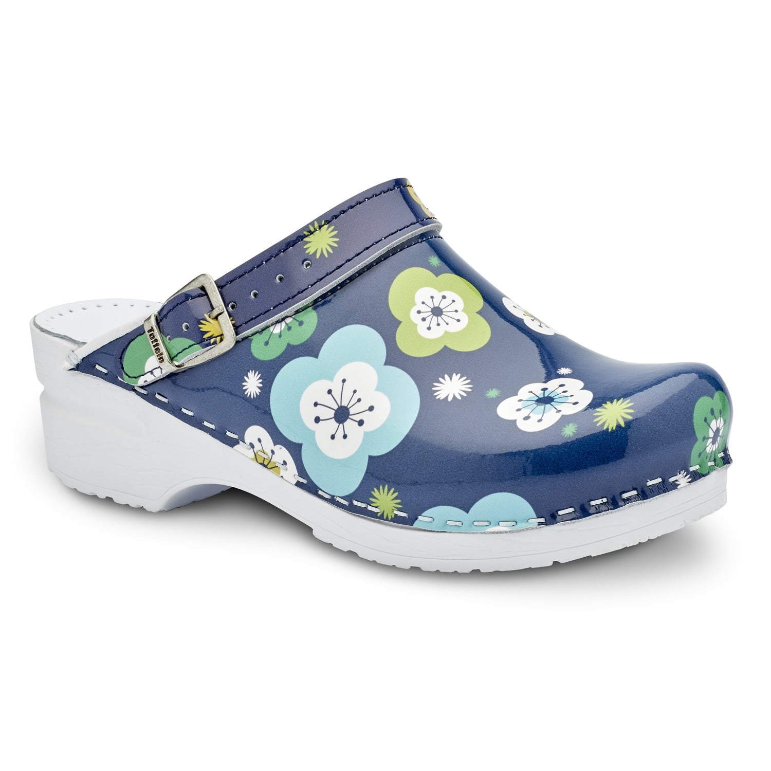 toffeln Flexi Klog 0724 Blue Flower