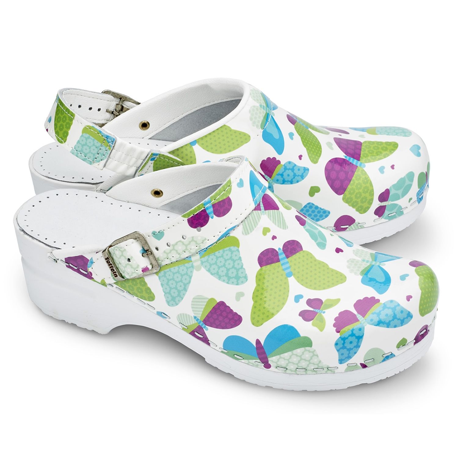 Toffeln Flexi Klog 0724 - Butterfly Pattern