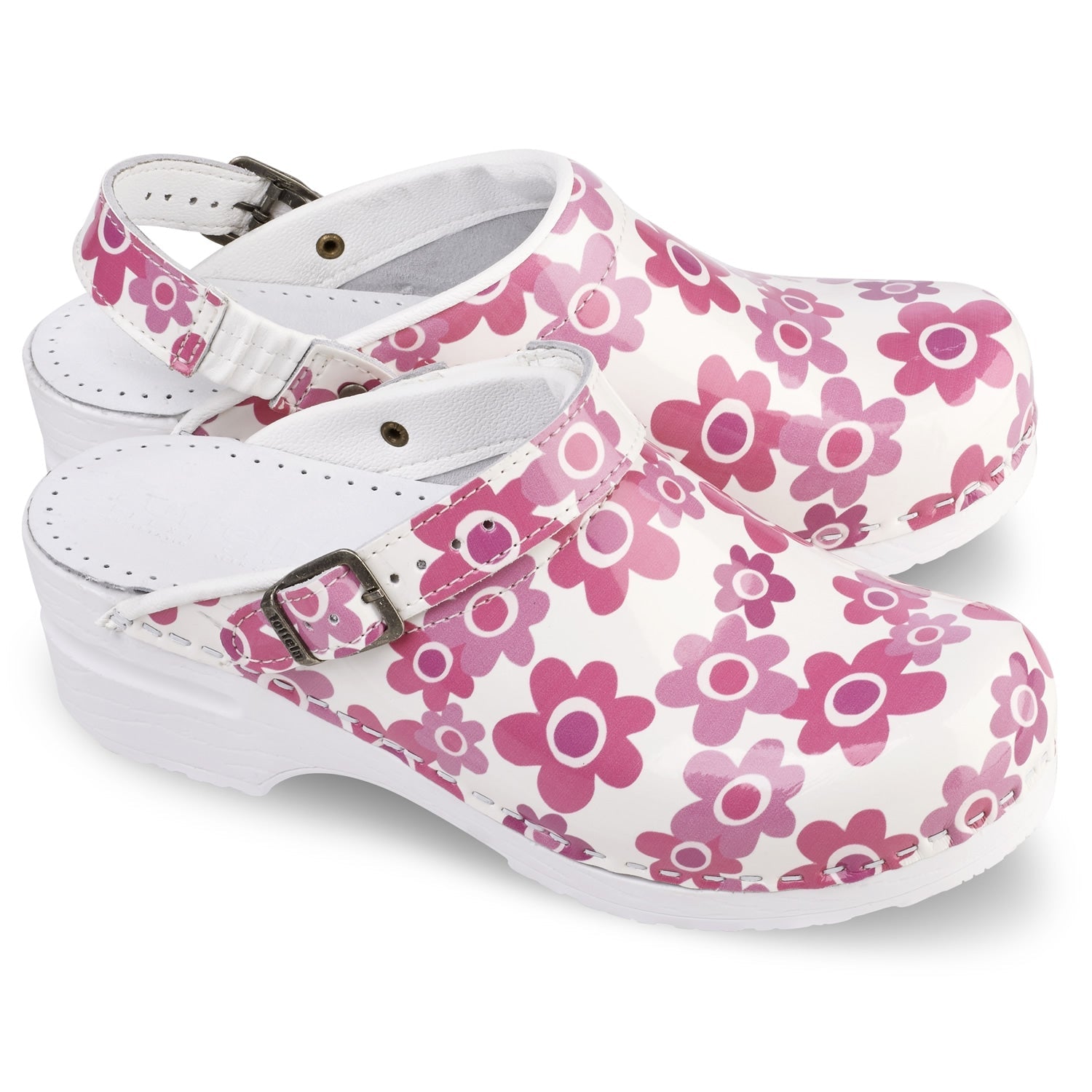 toffeln Flexi Klog 0724 Pink Flower