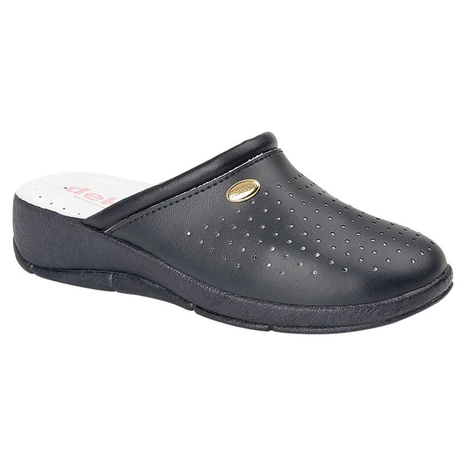 World of Clogs San Malo Healthcare Clog in Navy