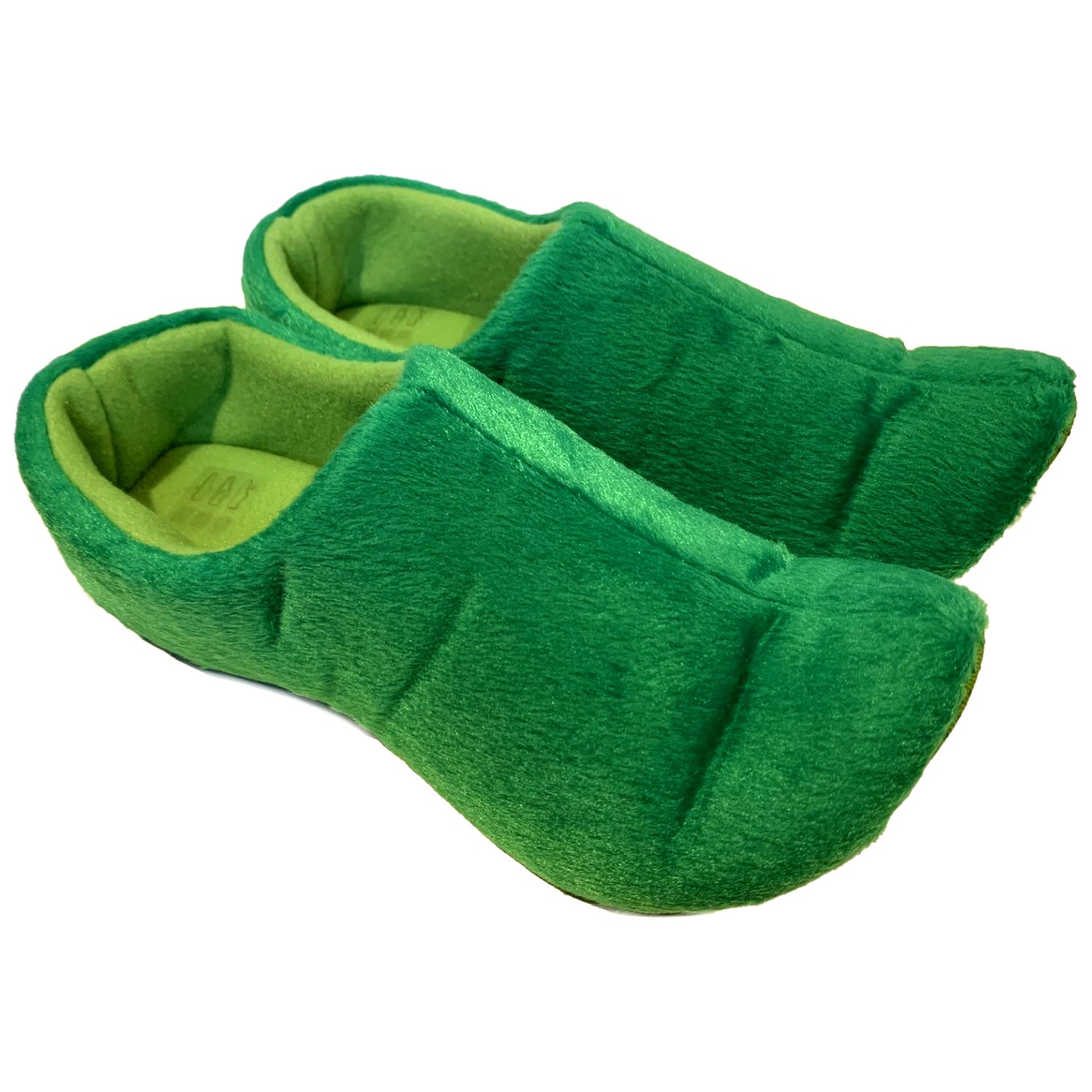 World of Clogs Dutch Clog Slippers in Elf Green