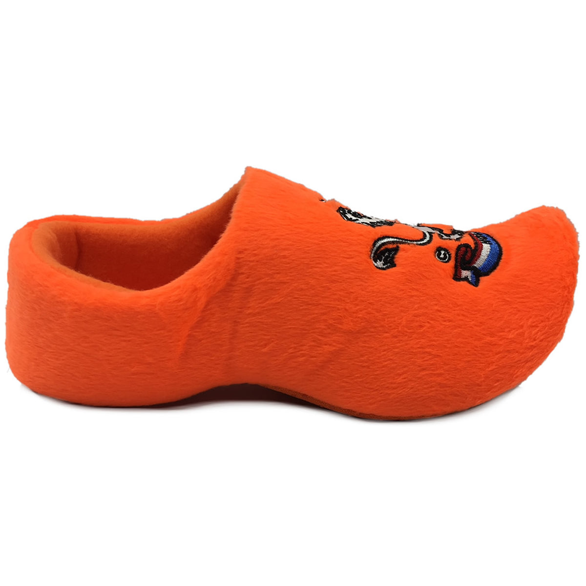 World of Clogs Dutch Clog Slippers in Orange
