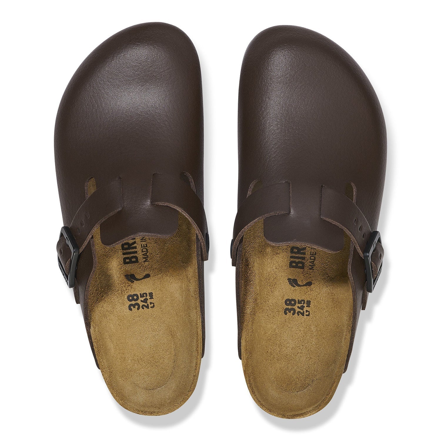 Birkenstock Boston PRO Natural Leather in Soft Java (1026187