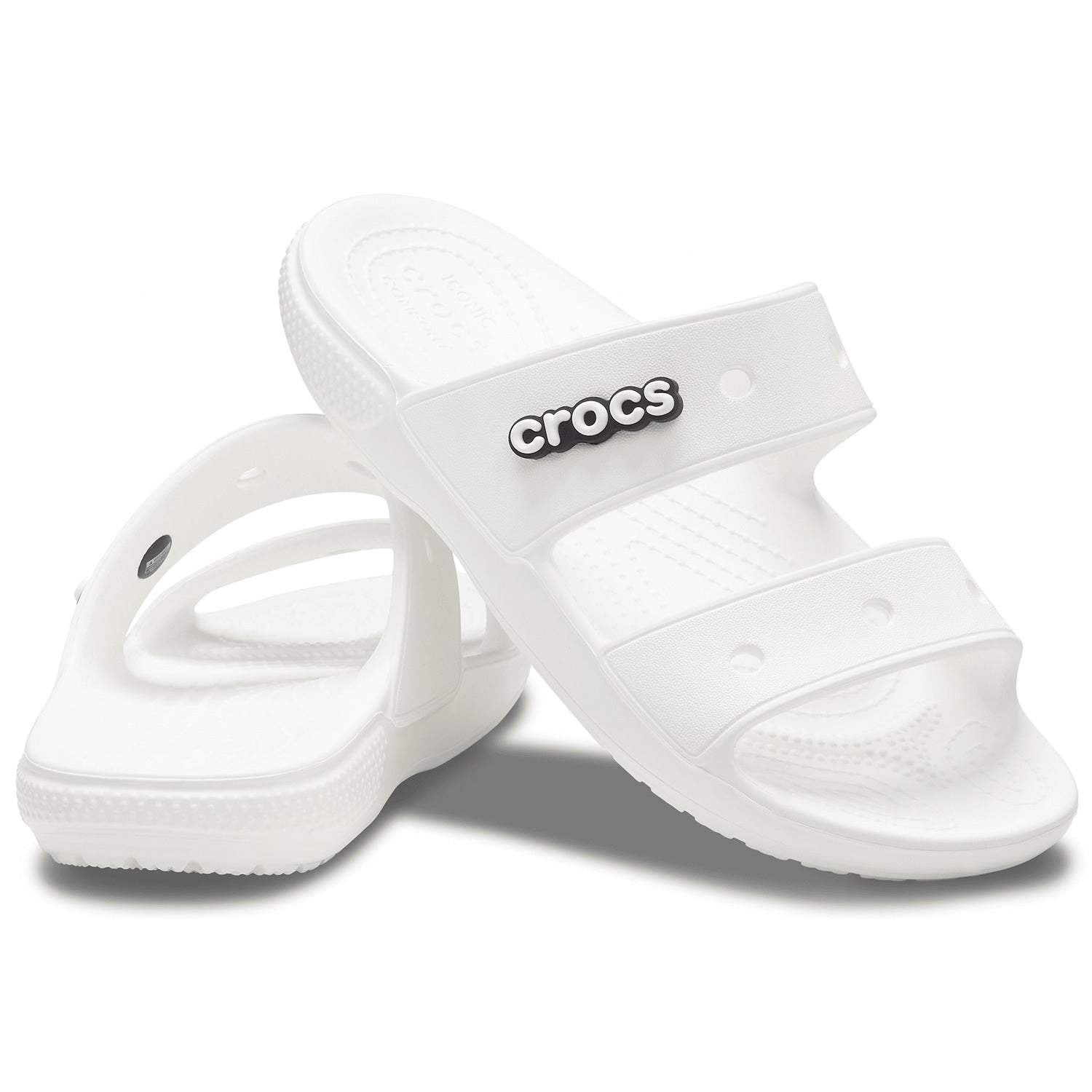 Crocs Classic Crocs Sandal 206761 White – World of Clogs