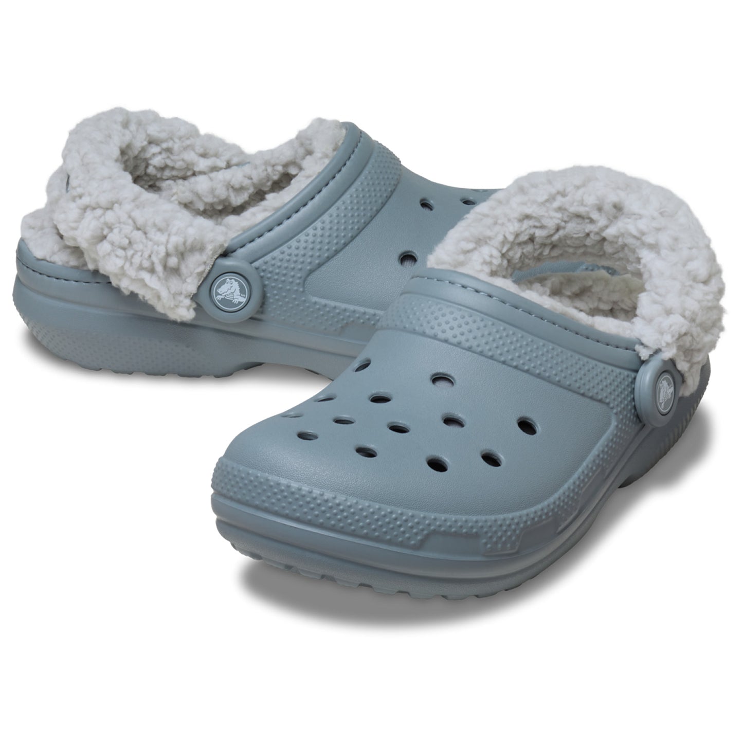 Crocs Classic Fleece Lined Clog (211396) - Concrete