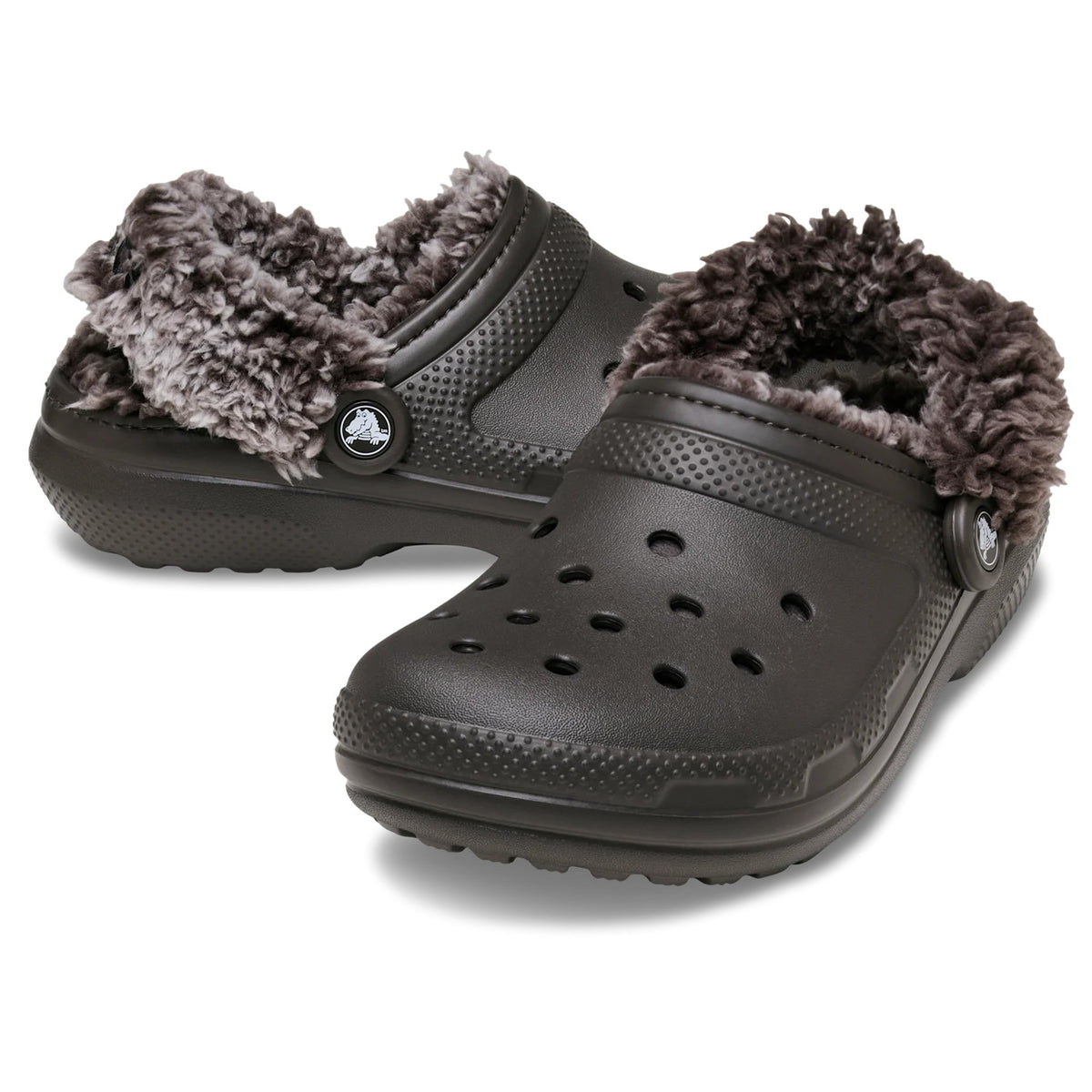 Crocs Classic Fleece Lined Clog (211396) - Dark Cocoa