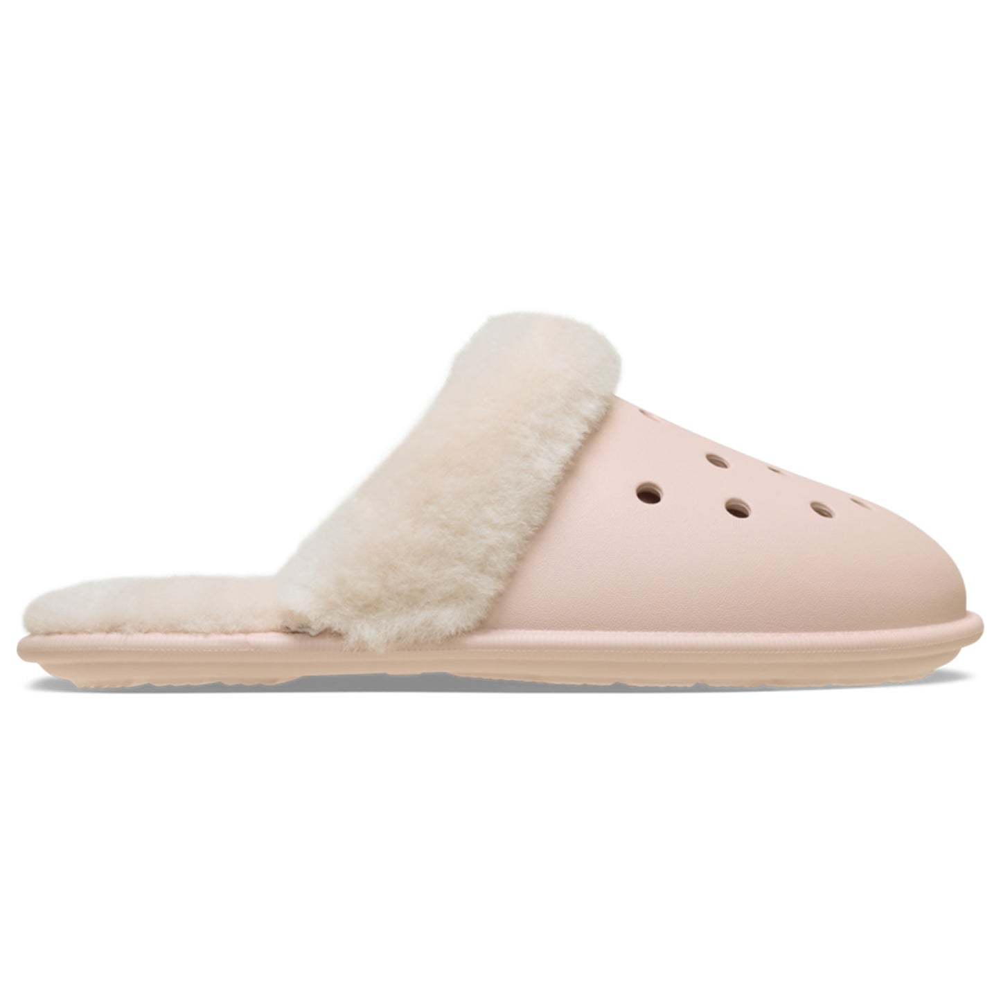 Crocs Classic Fuzz Scuff Slipper (212143) - Quartz