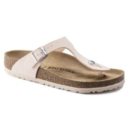 Birkenstock Gizeh Vegan Nubuck in Brushed Light Rose Art 1016832