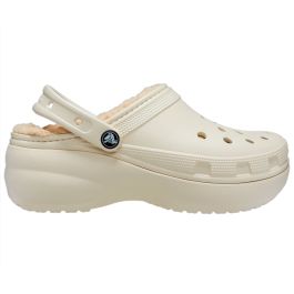 Crocs Classic Platform Lined Clog 207938 Bone | World of Clogs