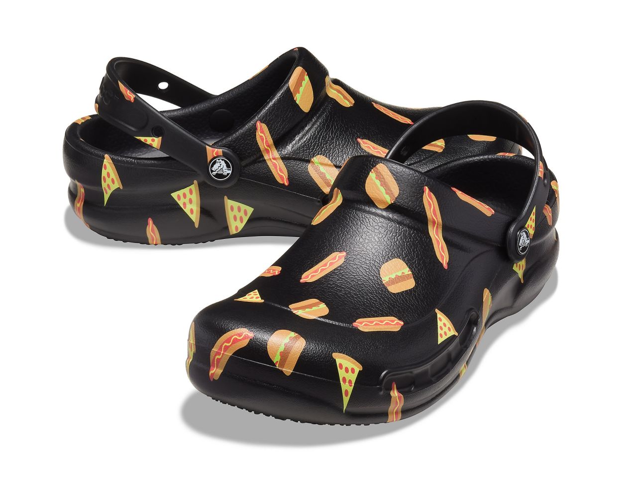 Crocs Bistro Graphic Work Clogs Fast Food World of Clogs