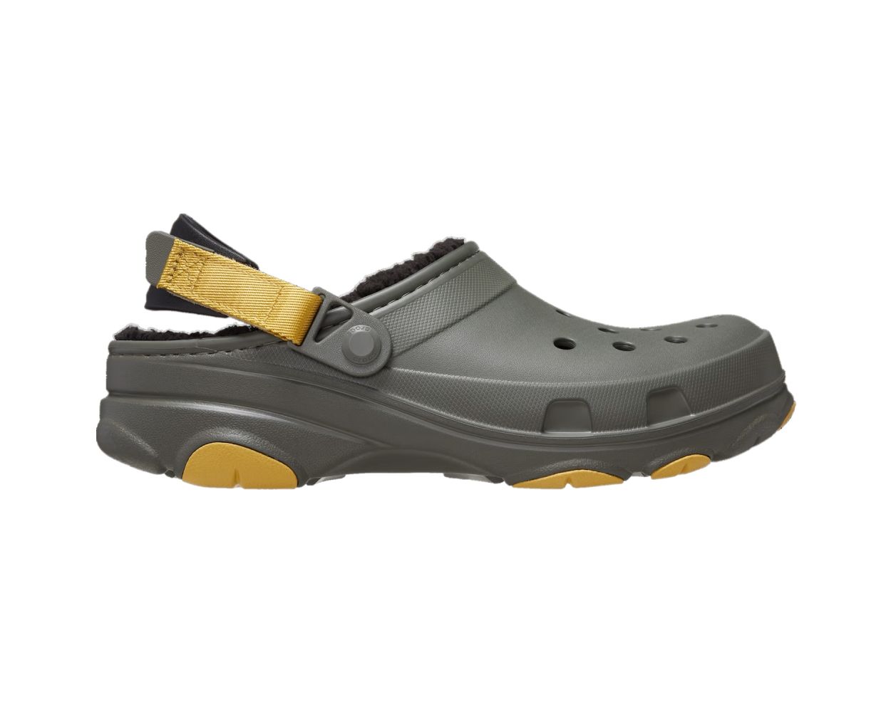 Crocs All Terrain Lined Clogs 207936 Dusty Olive | World of Clogs