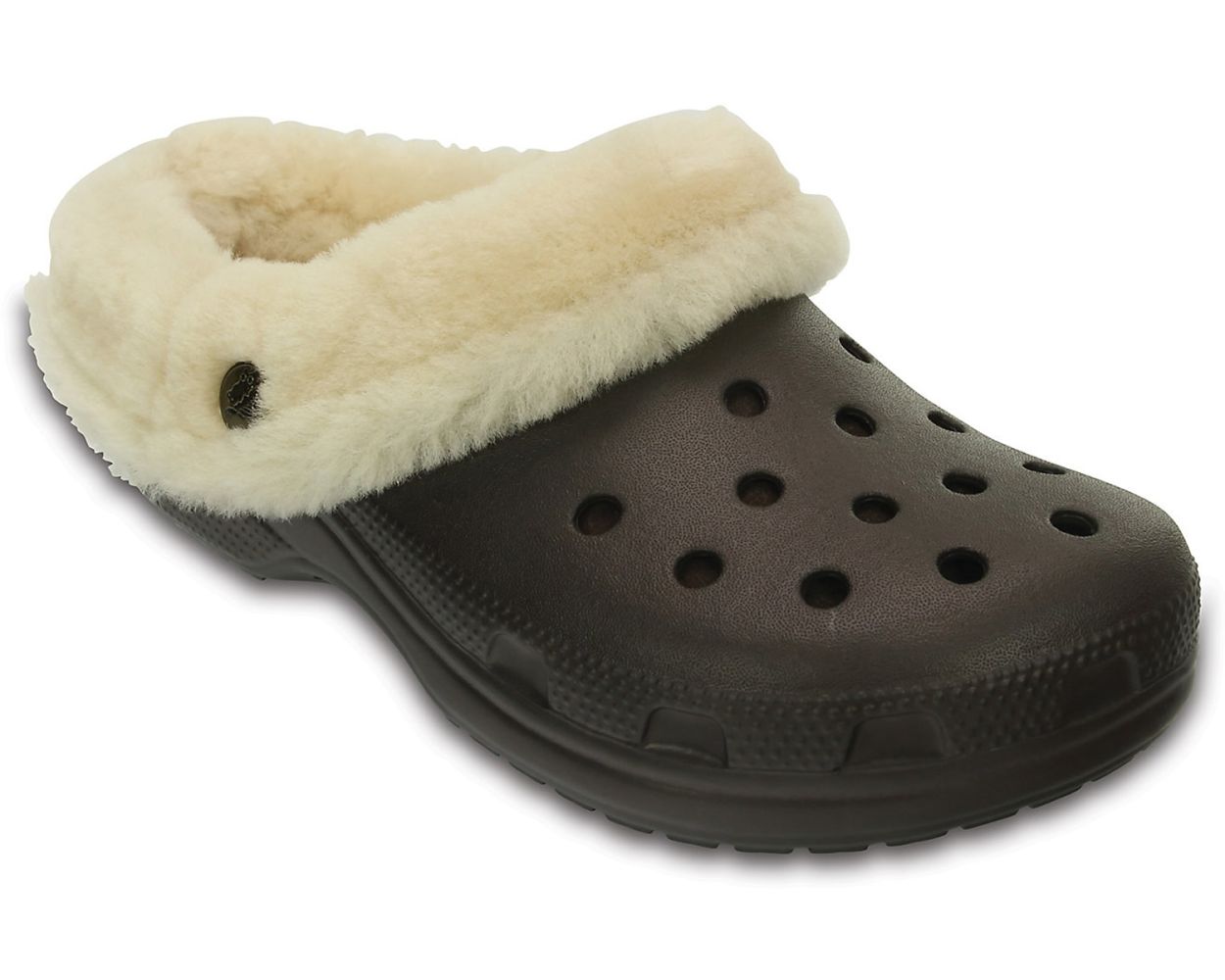 Crocs Mammoth Luxe Lined Clog Espresso World of Clogs